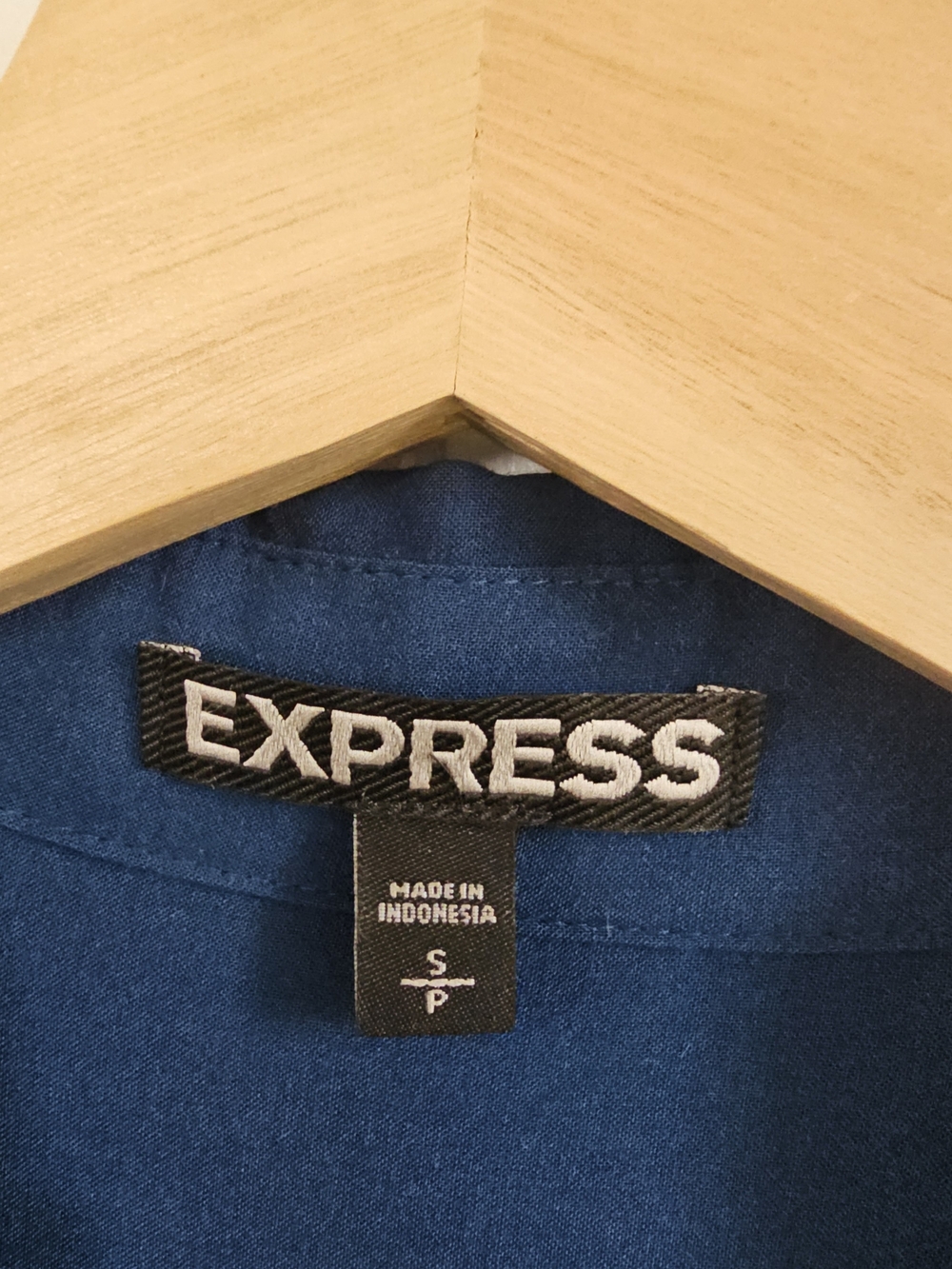 EXPRESS Ruffled Tuxedo Style Shirt - Picture 5 of 7